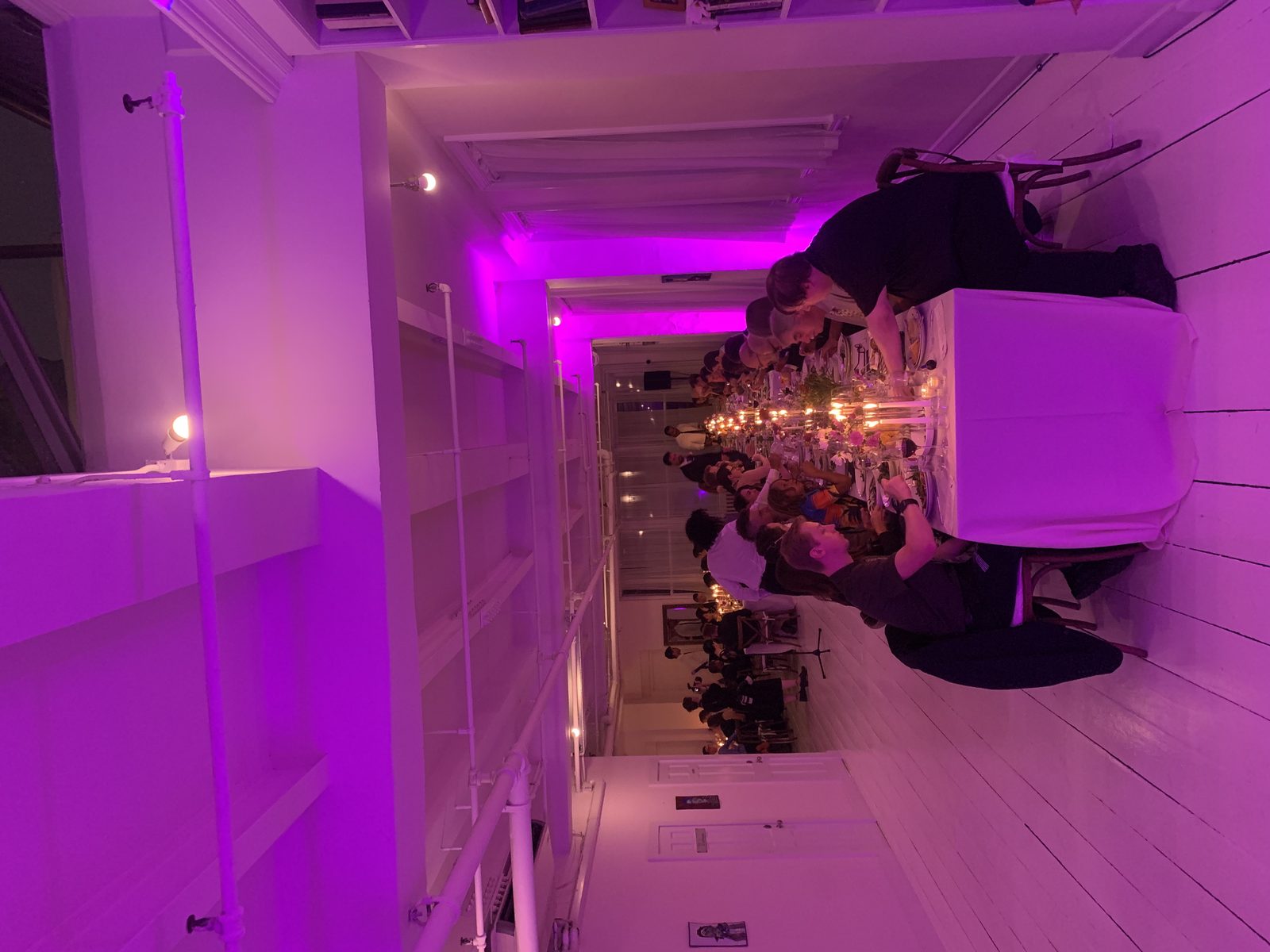 Dance floor at Gary's Loft wedding