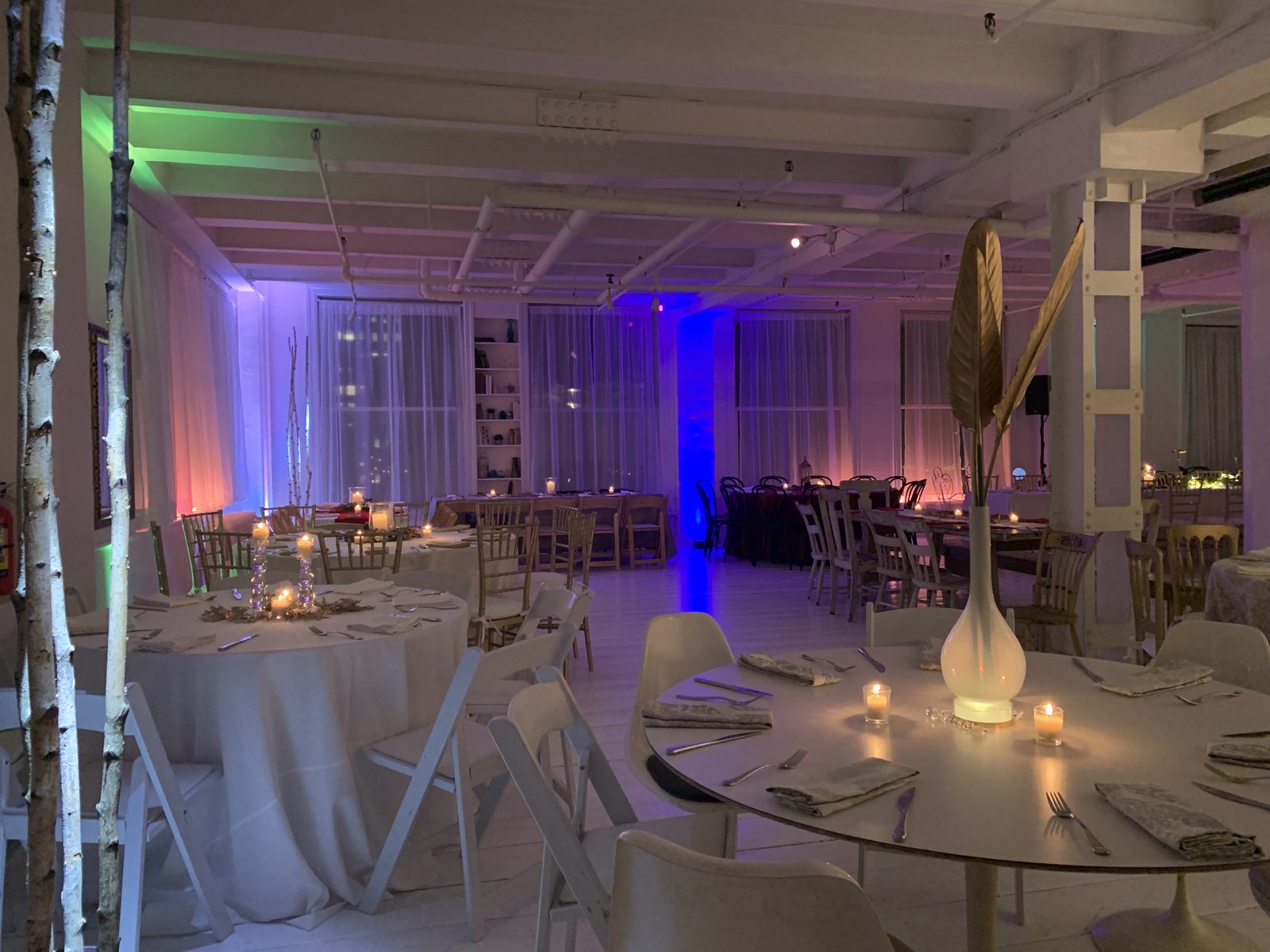 Wedding reception at Gary's Loft